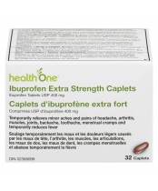 health One Ibuprofen 400 mg Caplets